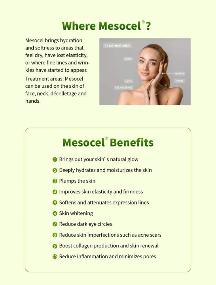 Mesocel Buy Online Glowing Hyaron Skin Booster Care Beauty Products for Glowing Skin